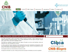 Tablet Screenshot of cnib.com.ec