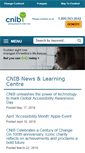 Mobile Screenshot of cnib.ca